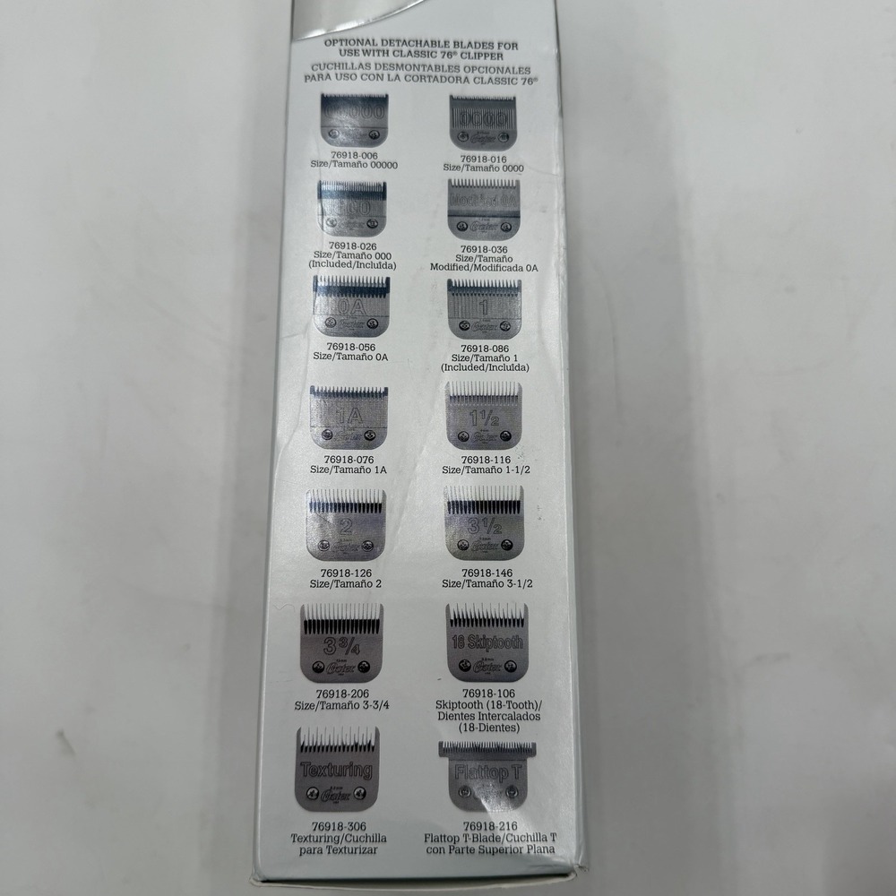 Oster Classic 76 Universal Motor Clipper with Detachable Blades - Brown - Picture 4 of 9